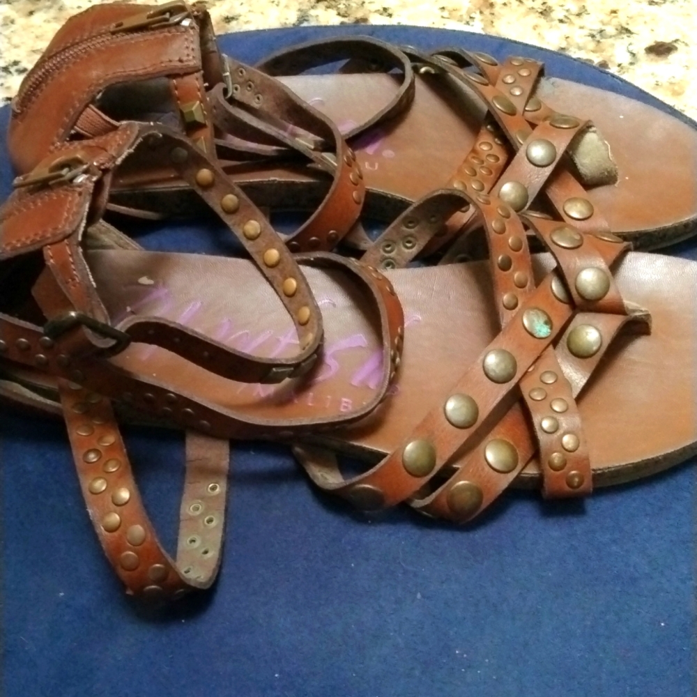 Blowfish Malibu Brown ankle sandal